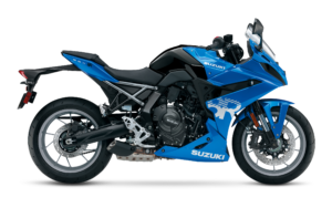 GSX8R blue tampak samping