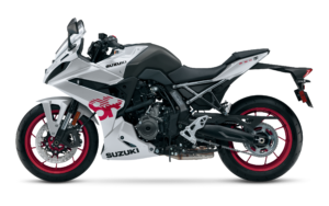 GSX8R silver tampak samping