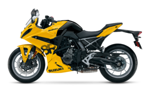 GSX8R yellow tampak samping