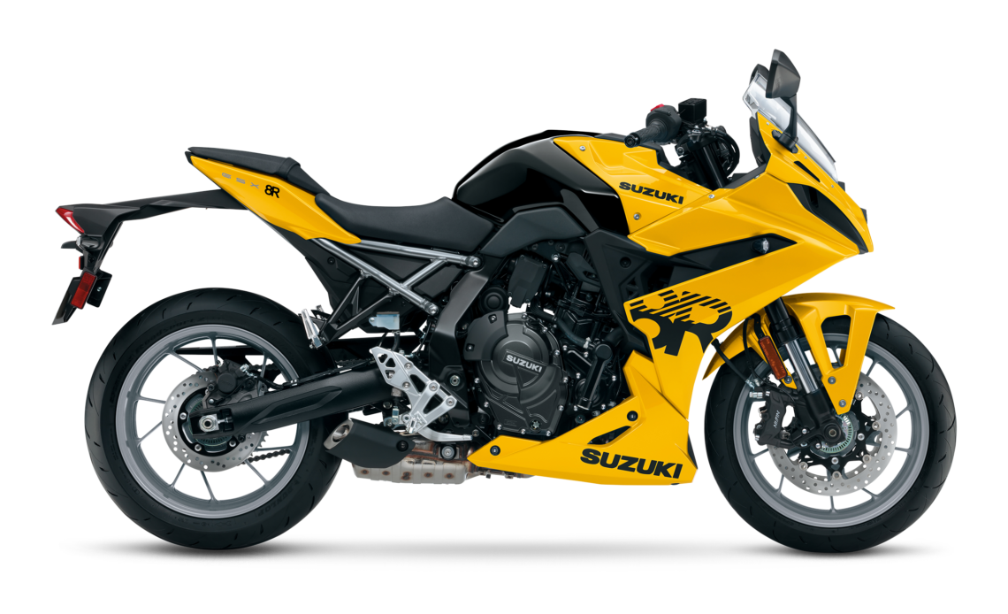 GSX800 yellow tampak samping