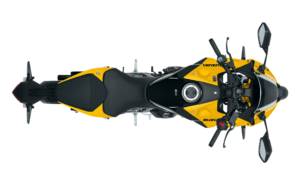 GSX800 yellow tampak atas