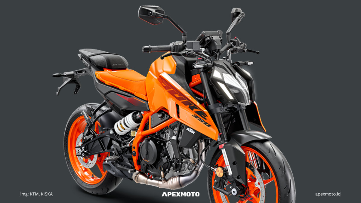 ktm duke 390 tampak depan