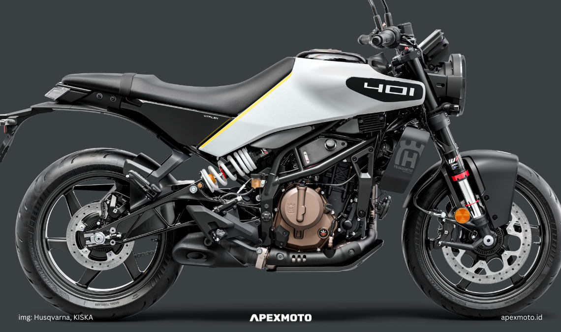 2024 Husqvarna Vitpilen 401 tampak samping