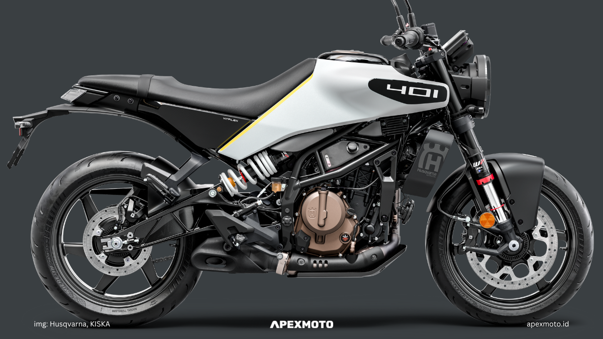 2024 Husqvarna Vitpilen 401 tampak samping