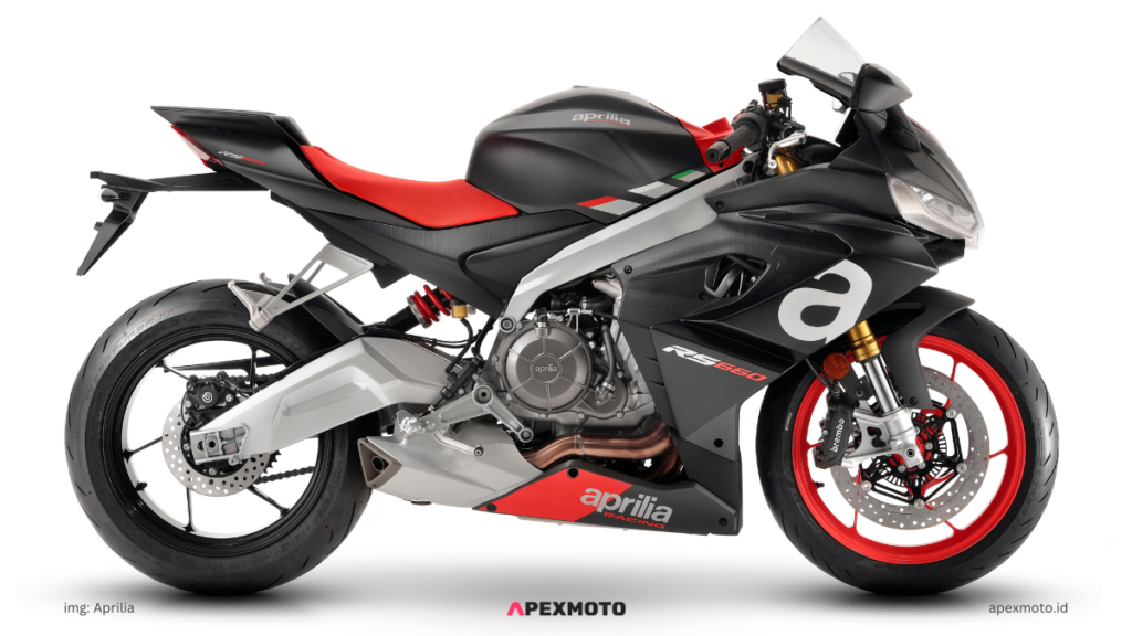 Aprilia RS 660 - tampak samping - apexmoto.id