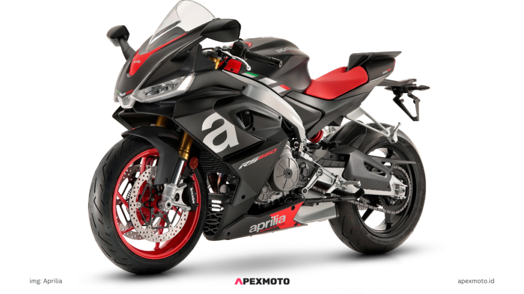 Aprilia RS 660 - tampak samping - apexmoto.id