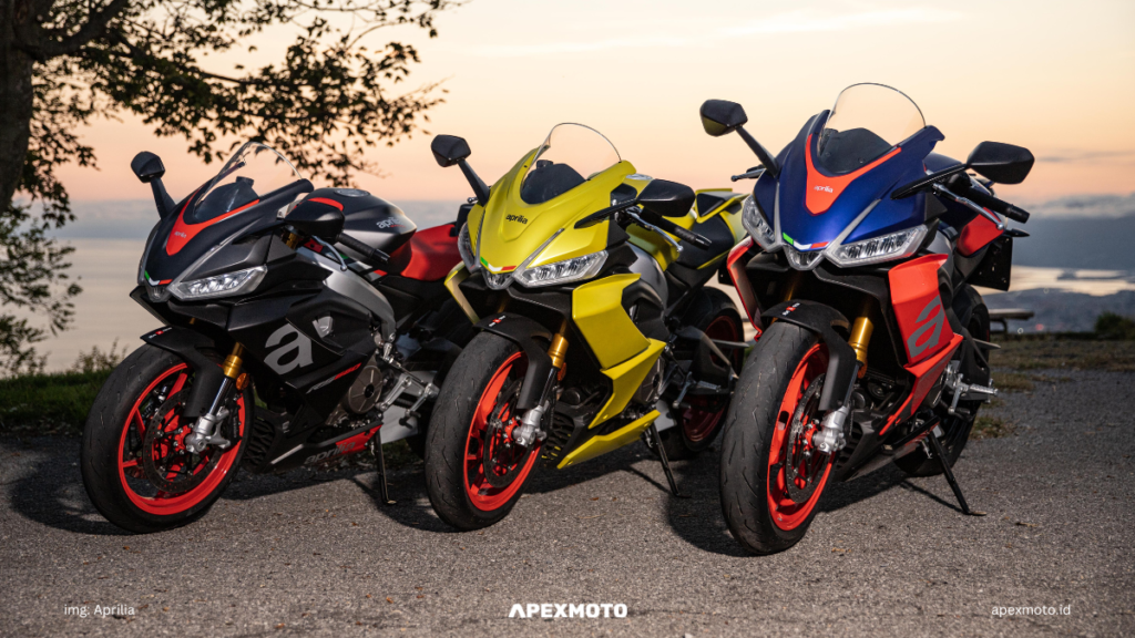 Aprilia RS 660 - semua lineup warna - apexmoto.id