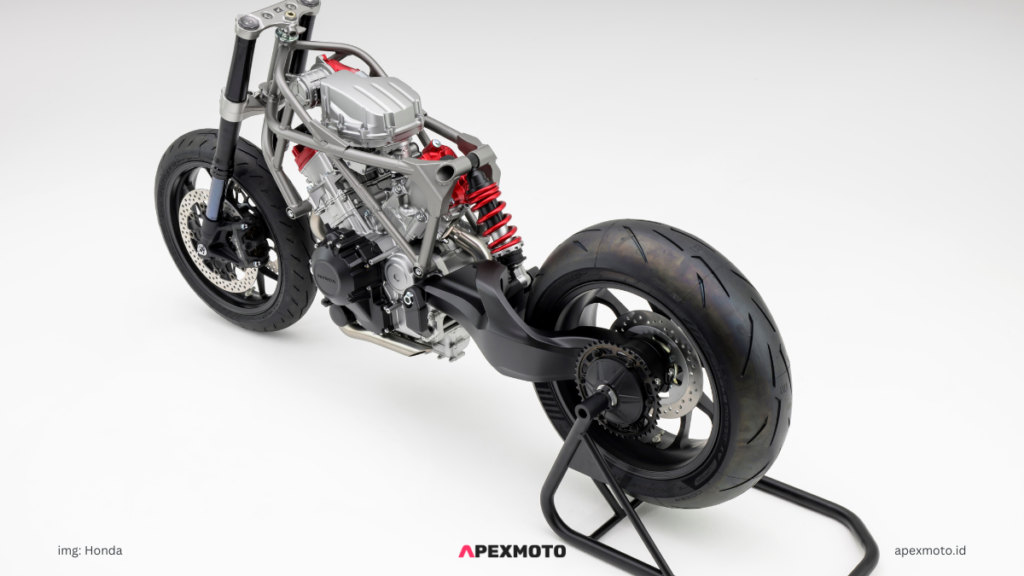 Honda V3 tampak dari atas - apexmoto.id