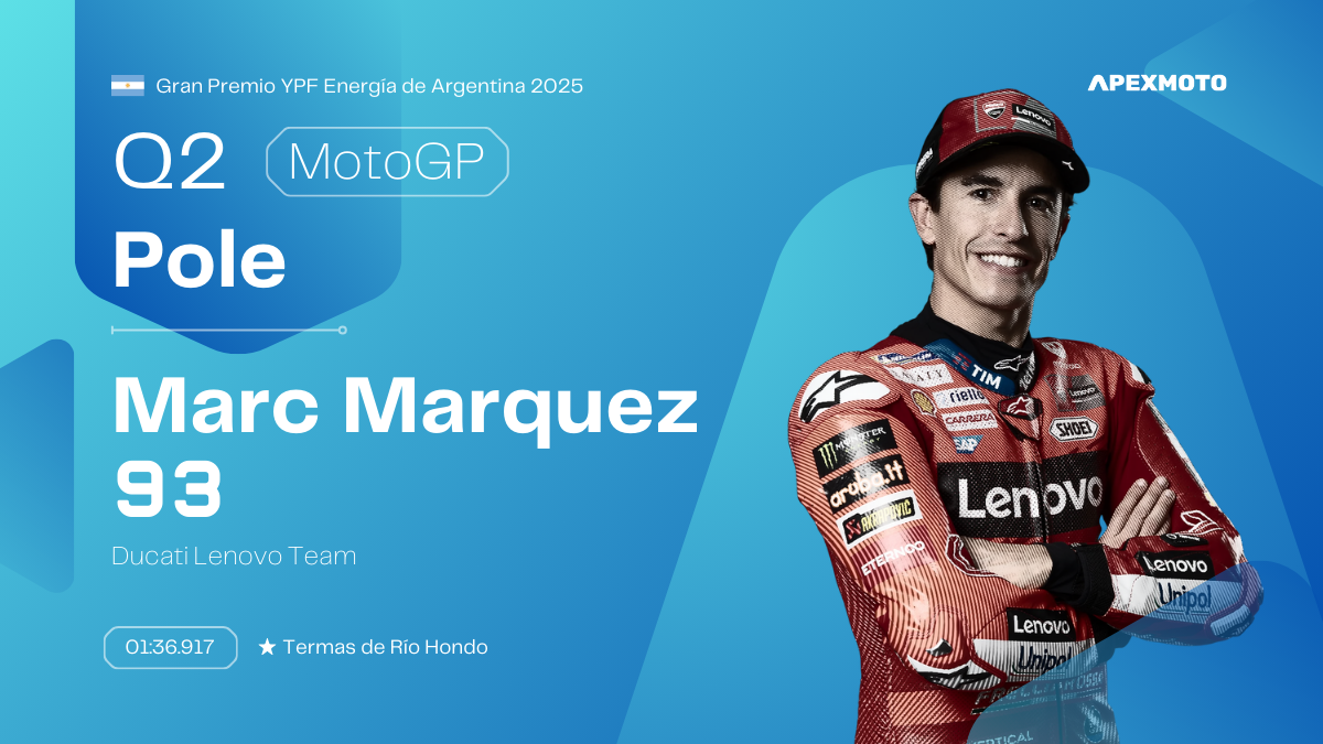 Hasil Q2 MotoGP Argentina 2025, Marc Marquez pecahkan rekor